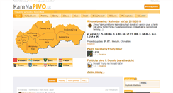 Desktop Screenshot of kamnapivo.sk